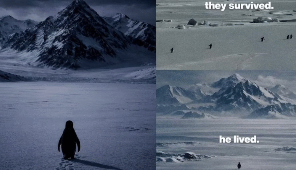 penguin Walking Video