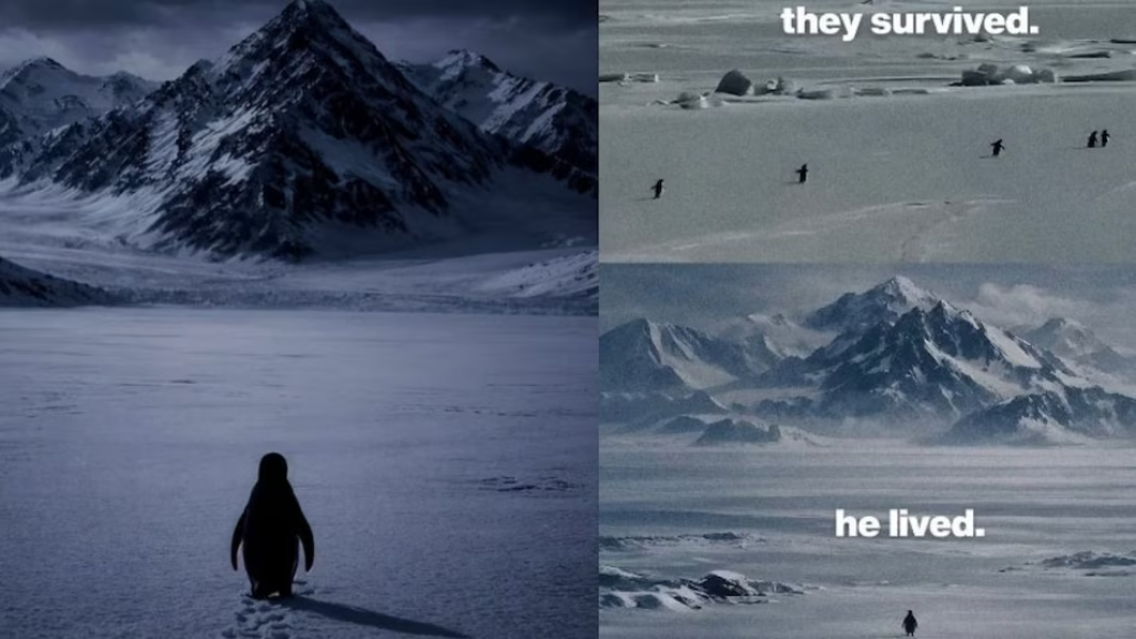 penguin Walking Video