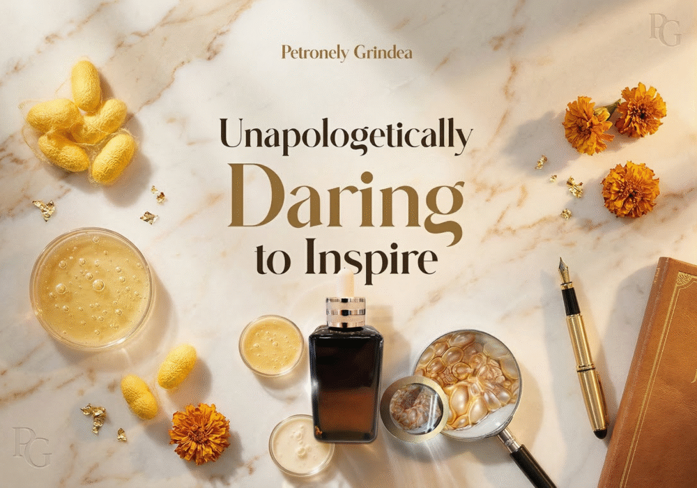Unapologetically Daring to Inspire by Petronely Grindea