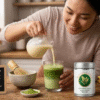Banana Matcha Latte
