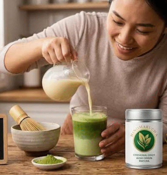 Banana Matcha Latte